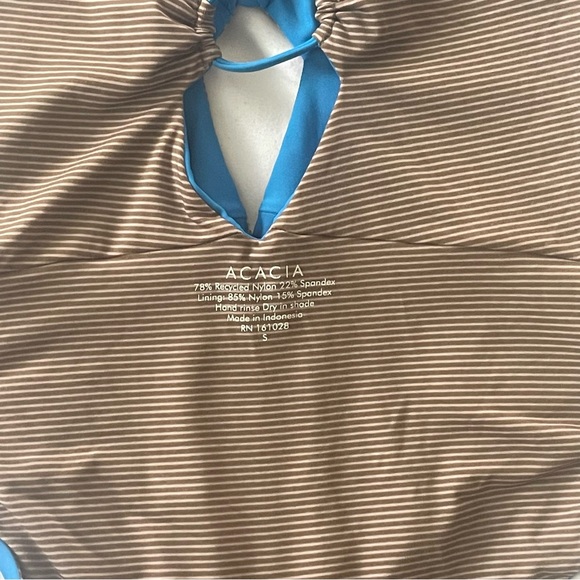 Acacia Swimwear 2022 Bronx One Piece in Bay - Picture 5 of 6